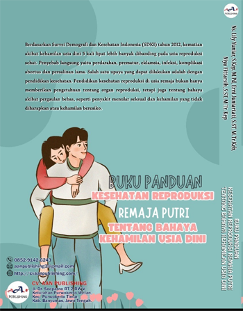 Buku Panduan Kesehatan Reproduksi Remaja Putri Tentang Bahaya Kehamilan Usia Dini